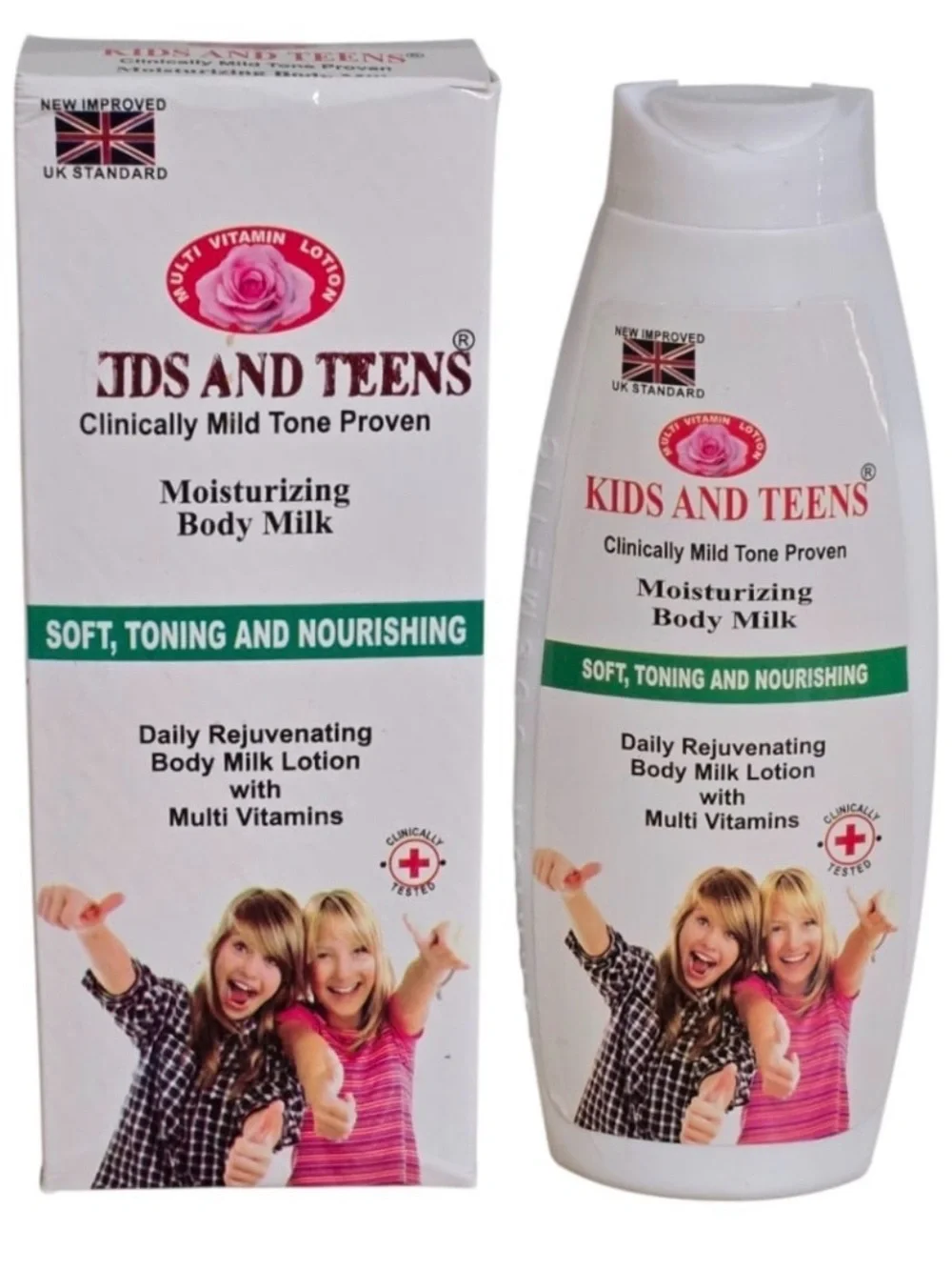 Kids and teen Moisturizing Body Milk Lotion